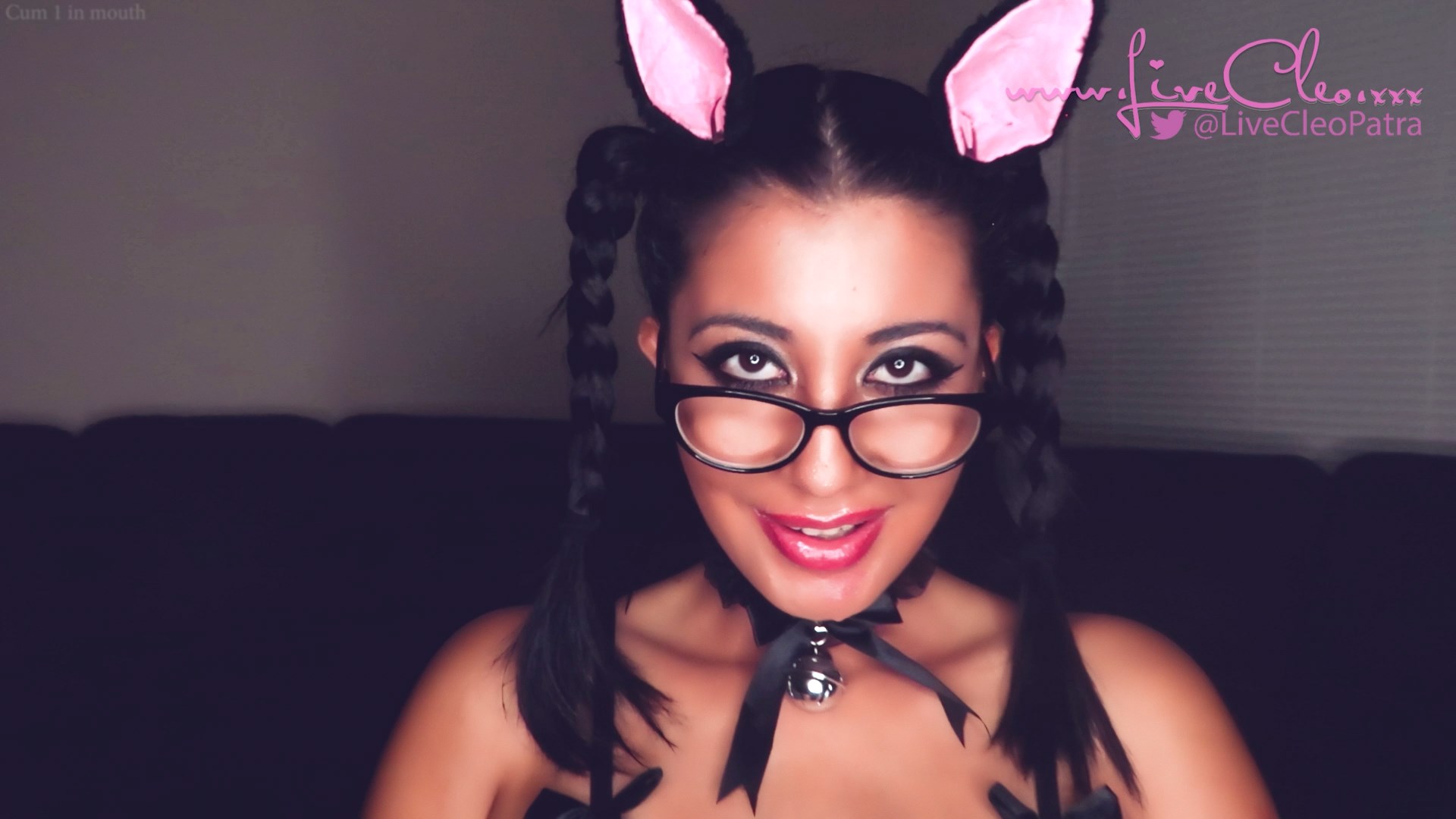 LiveCleo - Kitty needs milk in mouth & on big tits