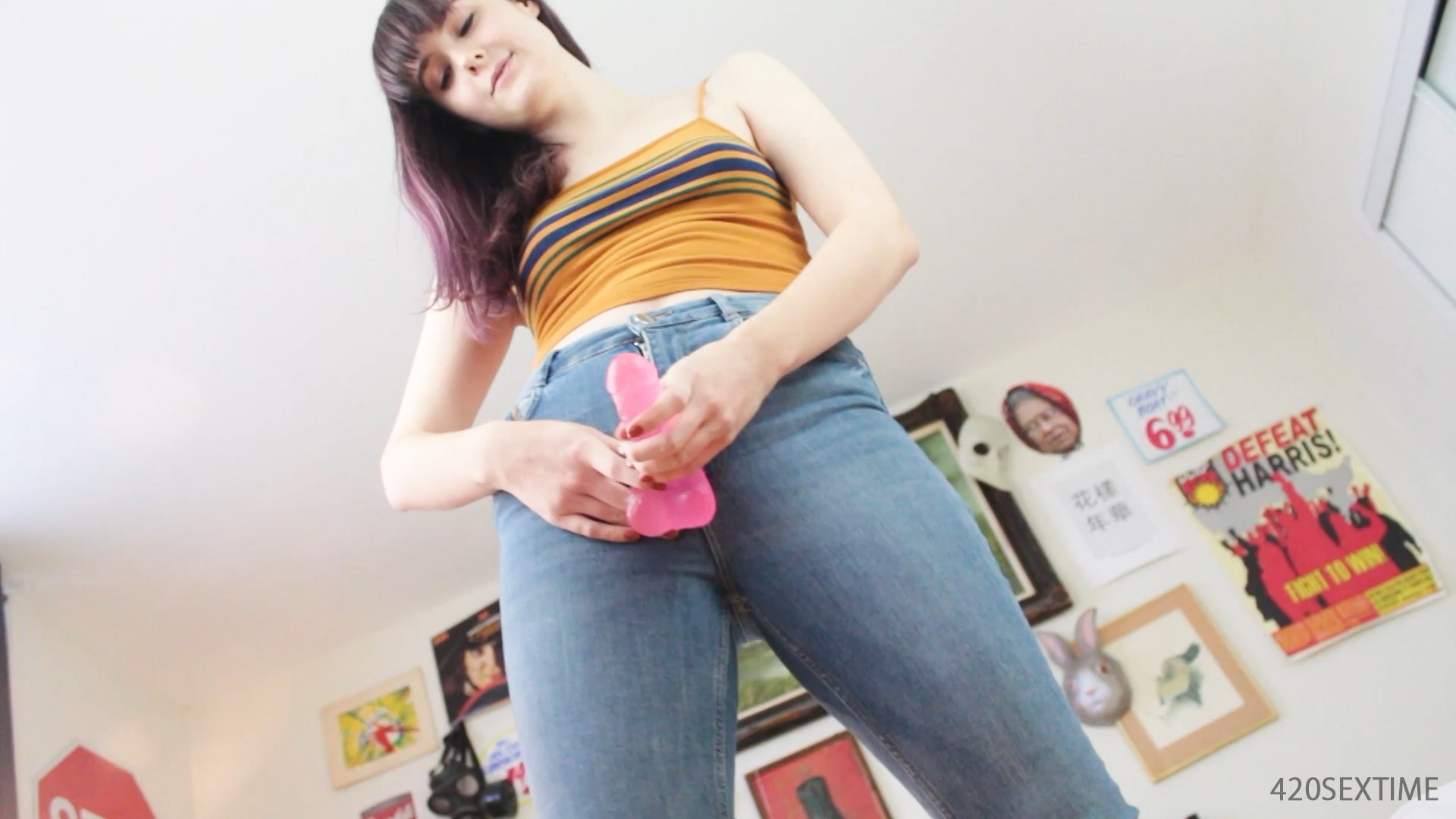420sextime - Suck My Hot Pink Cock You Pathetic Loser