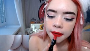 MiaMelon – Red Lipstick On 720p