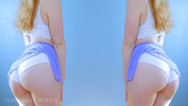 Clarabelle Woods – Ass Addiction 3 Shiny Bikini Bum
