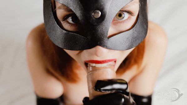 MyLittleSwallow – Dirty Cumplay on Black Gloves