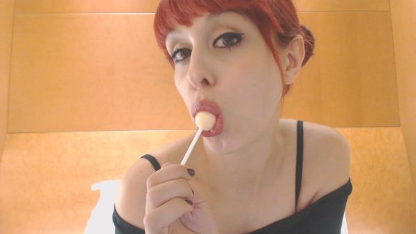 CandyStart – Daddys Girl Sucking and Licking a Lollipop
