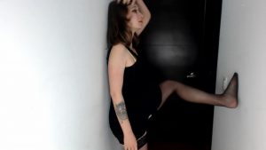 Mila Mi – Pretty Preggo Dancing Little Black Dress