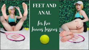 TinyFeetTreat – Tennis Feet and Anal
