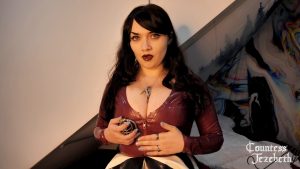 Countess Jezebeth – Chastity Week 2 Titty Tease