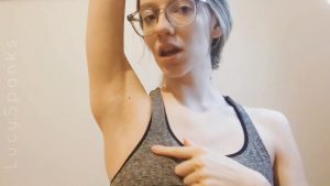 LucySpanks – Post Workout Body Worship