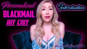 Goddess Violet – Personalized Blackmail Fantasy Hit List Introduction