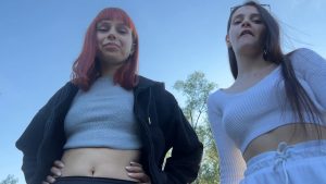 PPFemdom – Two Mistresses Brought You to the Forest to POV Spit and Humiliate You and Then Leave You There