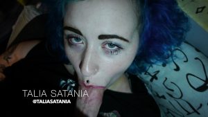 Talia Satania – Red Lipstick Blowjob