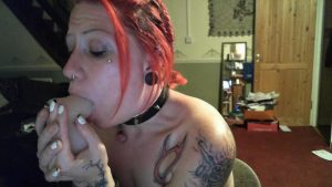 TattooedMilfyMama – Gag and Dribble Throat Fucking