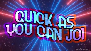 Angel Au Lait – Quick As You Can JOI