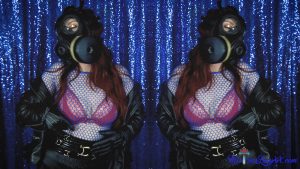 Mistress LucyXX – Gas Mask Leather Mistress