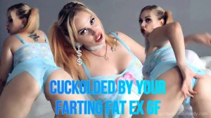 Mistress Misha Goldy – Cuckolded By Your Fat Farting Ex Gf