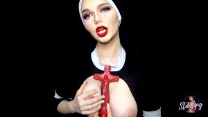 Jessica Starling – Cum and Be Damned Nun Humiliation BlaSPHemy JOI