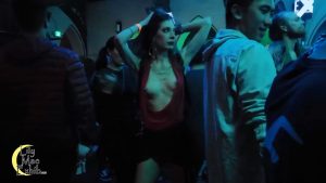 LilyMaeExhib – Crashing the Night Club