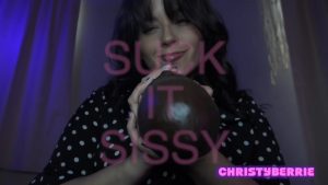 Christy Berrie – Blowjob Instructions for Sissies