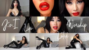 Stacy Layke – JOI Lips Latex Boots Worship